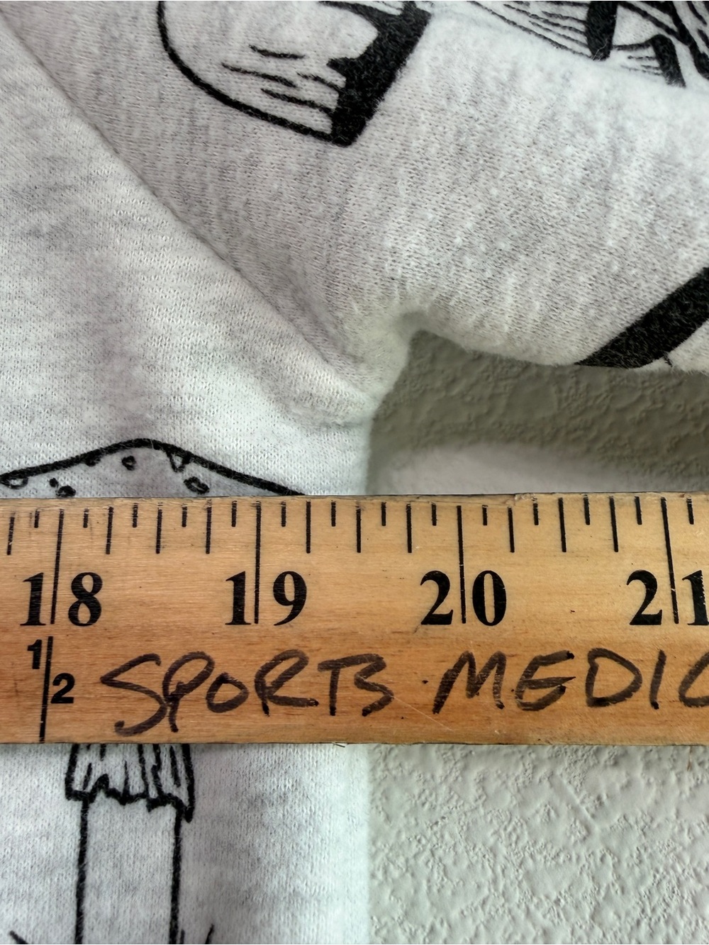 LA Soul Grey & Black Mushroom Crewneck Sweatshirt Approximately Medium Nature - Picture 8 of 9